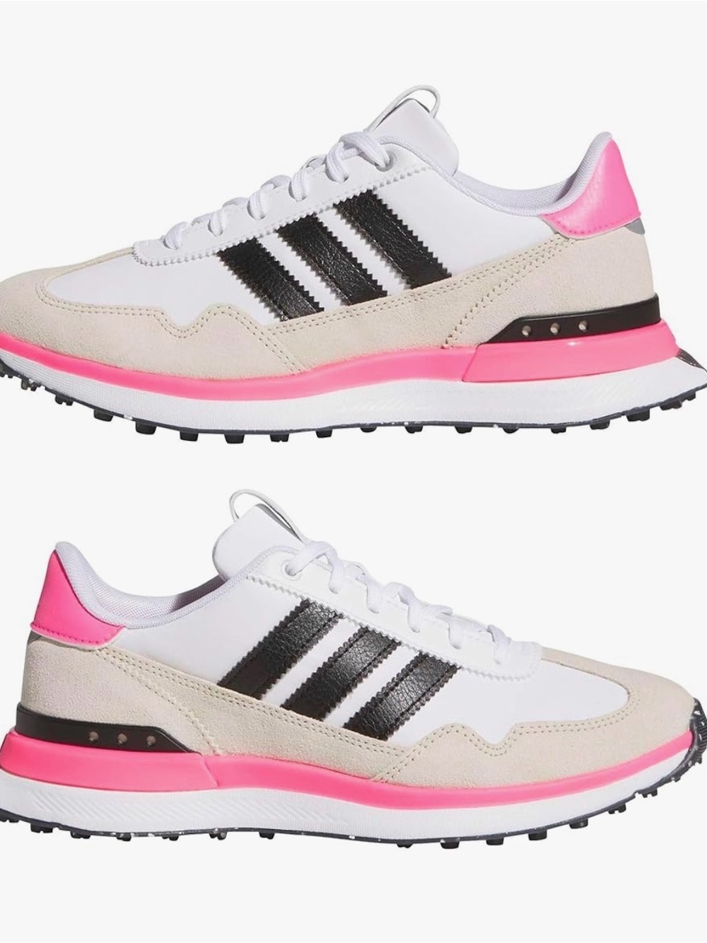 New! Adidas Golf Women’s S2G 26 Textile Spikeless Golf Shoes Pink Size 8.5.